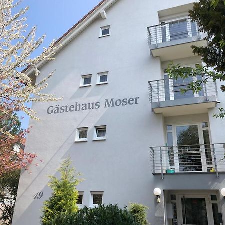 Gaestehaus Moser Weil am Rhein Buitenkant foto